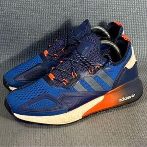Adidas ZX 2K Boost 'Legacy Blue Tech Indigo' Athletic Shoes Men’s Size 9